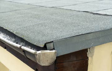 repair or replace Fletching flat roofing?